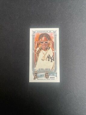 2025 Topps Allen & Ginter #74 Jazz Chisholm JR. New York Yankees Mini Base Card